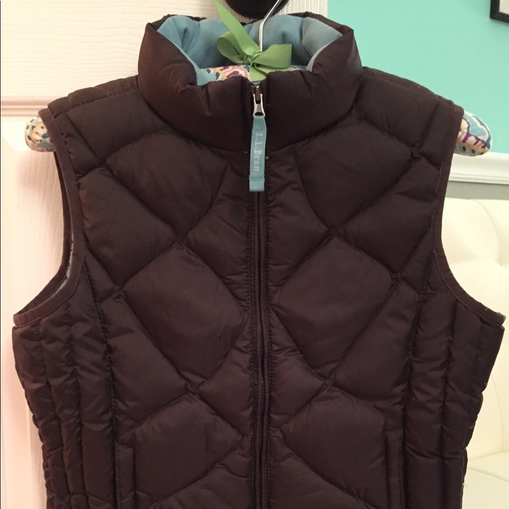 LL Bean Kids Down Vest